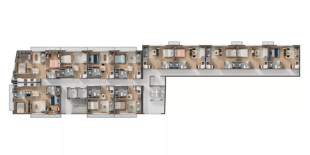 Apartamento, 2 quartos, 53 m² - Foto 2
