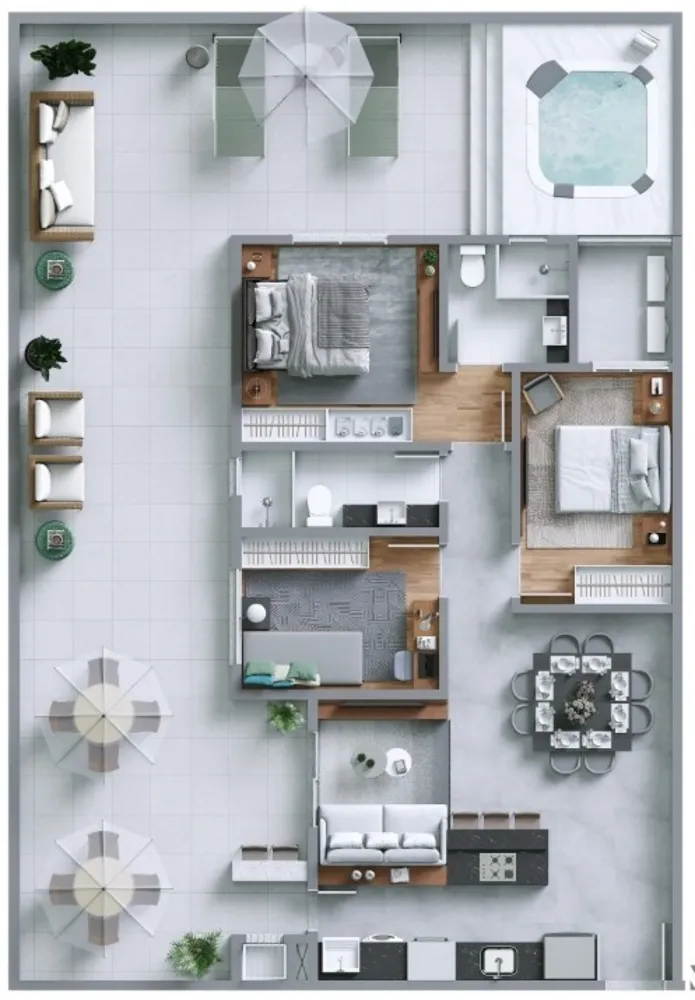 Apartamento, 2 quartos, 80 m² - Foto 11