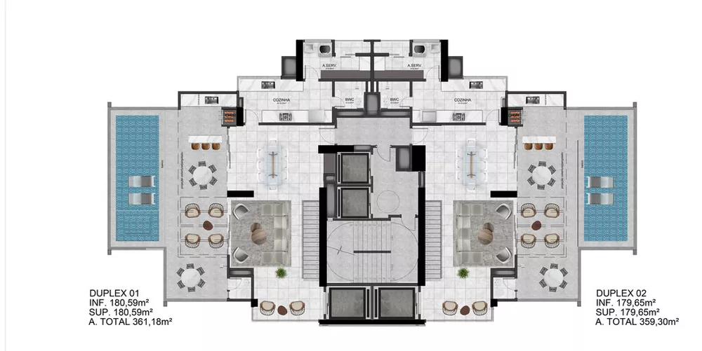 Cobertura à venda com 6 quartos, 361m² - Foto 8