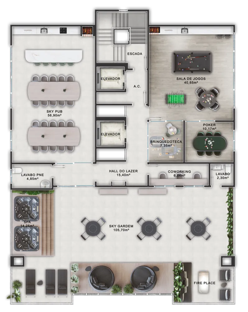 Apartamento, 3 quartos, 140 m² - Foto 2
