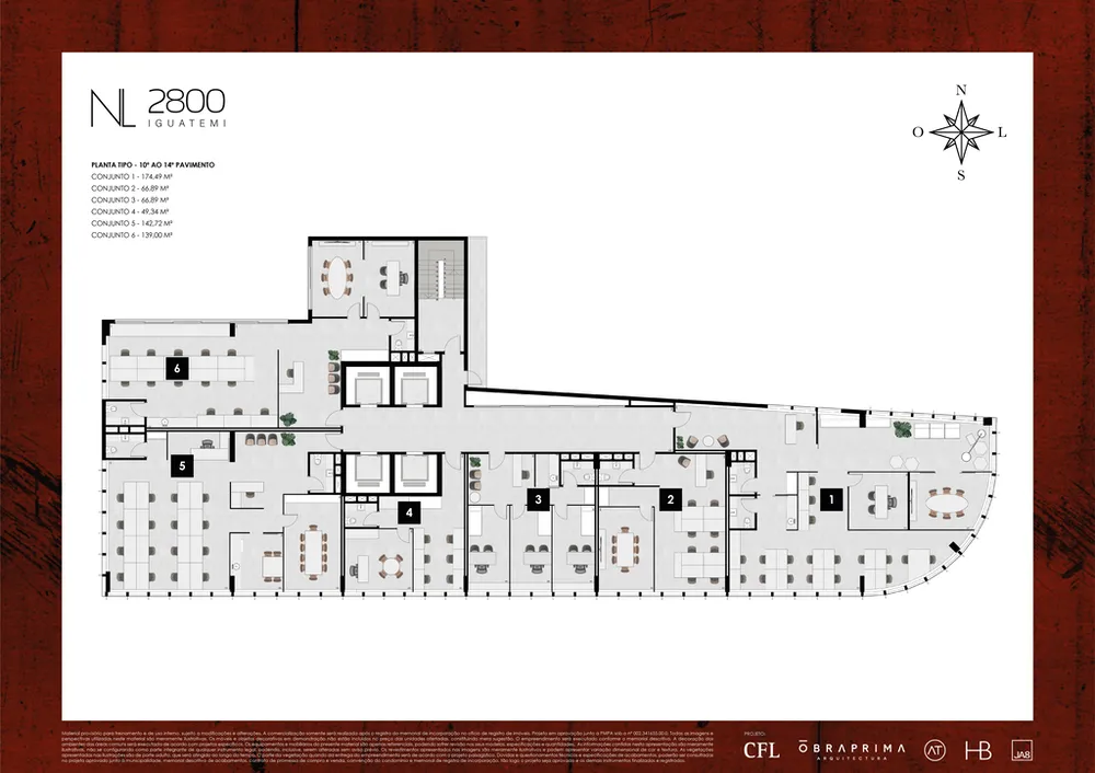 Sala-Conjunto, 174 m² - Foto 4