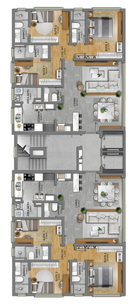 Apartamento, 3 quartos, 110 m² - Foto 14