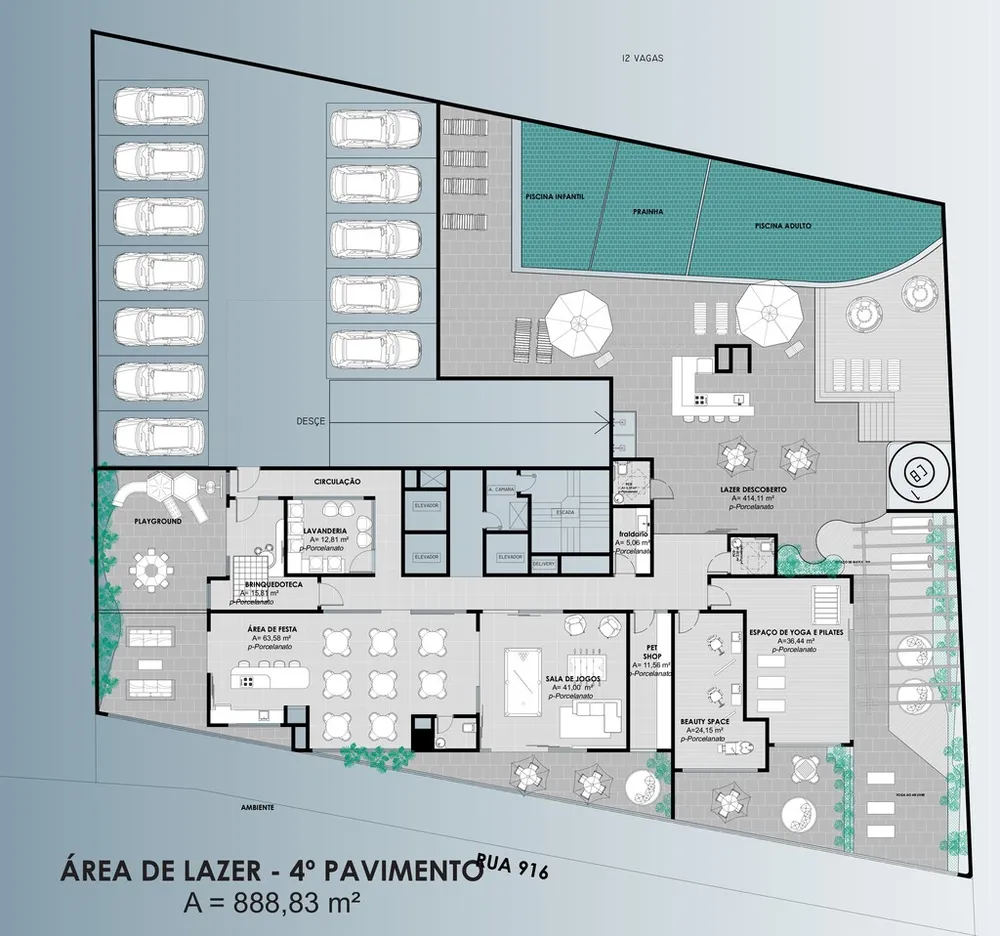 Apartamento, 3 quartos, 70 m² - Foto 8