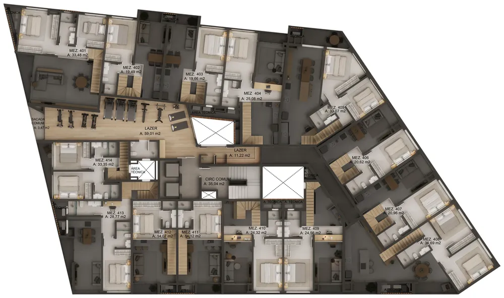 Apartamento, 4 quartos, 117 m² - Foto 3