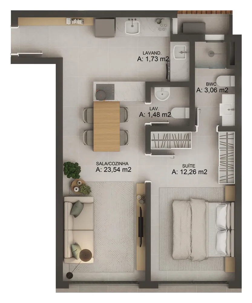 Apartamento, 4 quartos, 117 m² - Foto 5