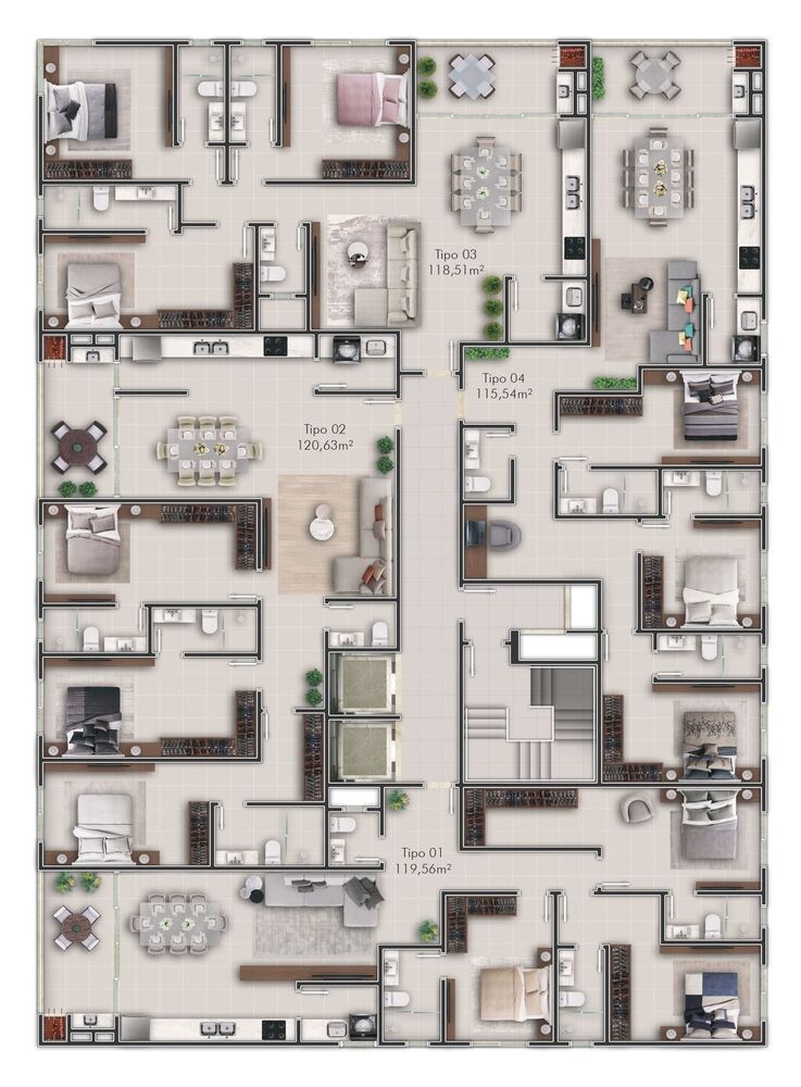 Apartamento, 3 quartos, 83 m² - Foto 3