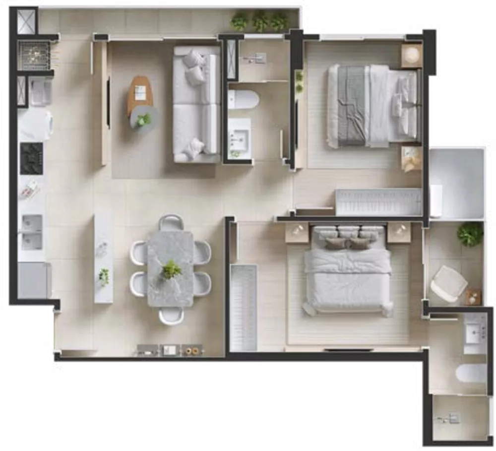 Apartamento, 3 quartos, 95 m² - Foto 17