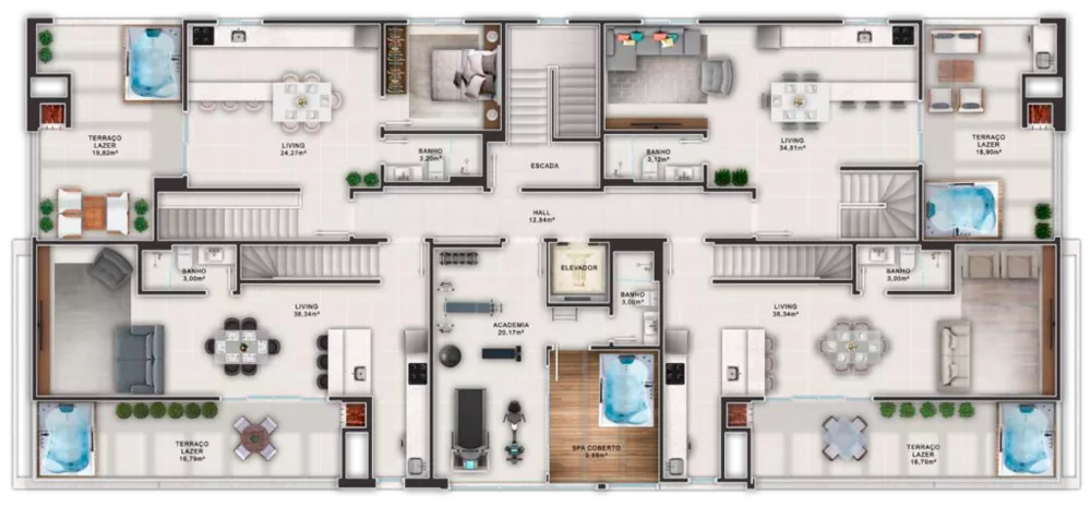 Apartamento, 2 quartos, 120 m² - Foto 2