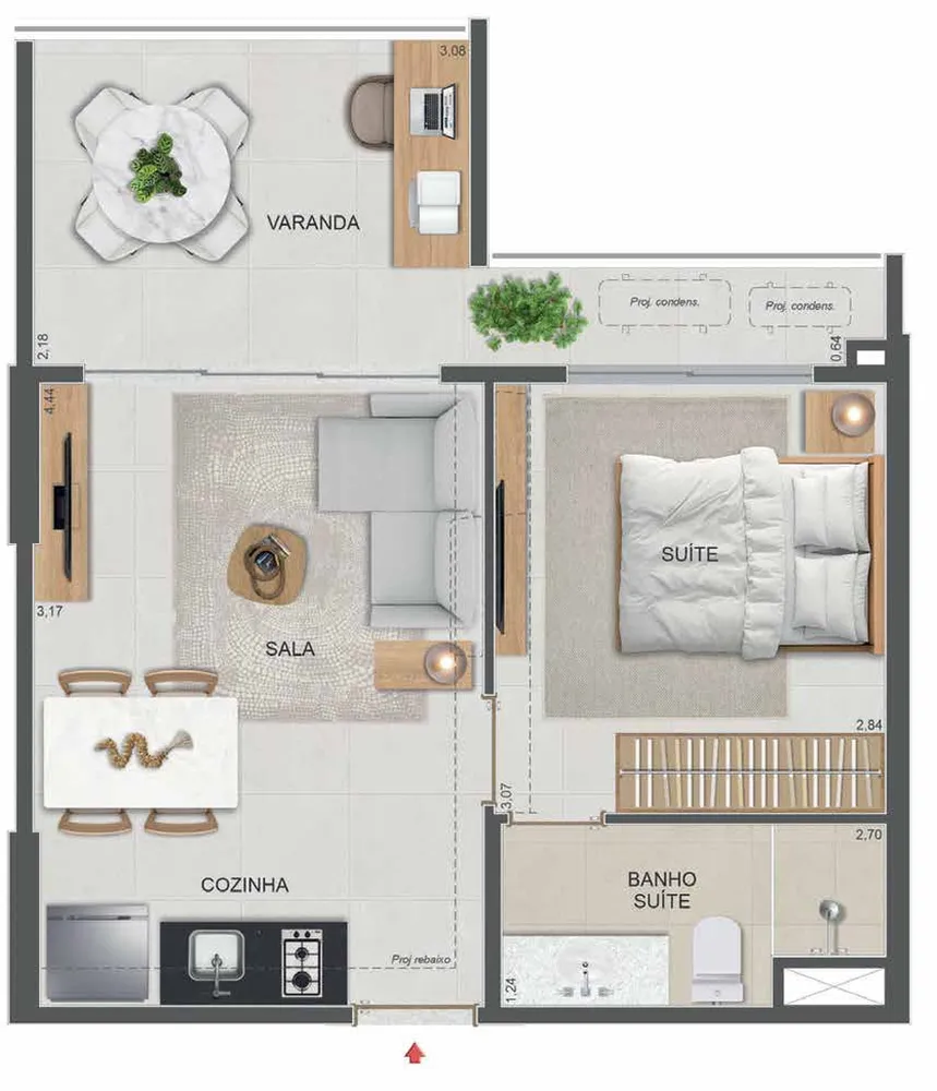 Apartamento, 3 quartos, 106 m² - Foto 32