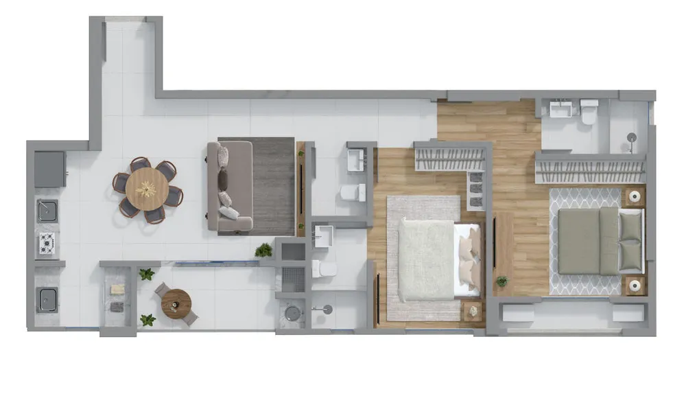 Apartamento, 2 quartos, 83 m² - Foto 5