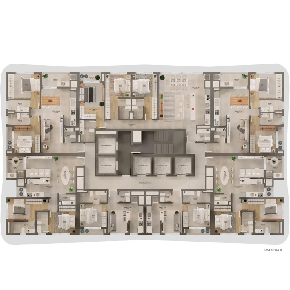 Apartamento, 3 quartos, 114 m² - Foto 6