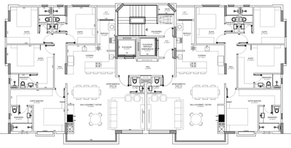 Apartamento, 4 quartos, 144 m² - Foto 3