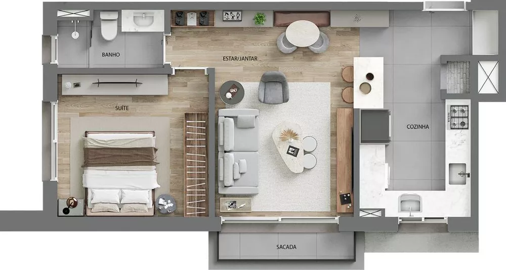 Apartamento, 2 quartos, 90 m² - Foto 3