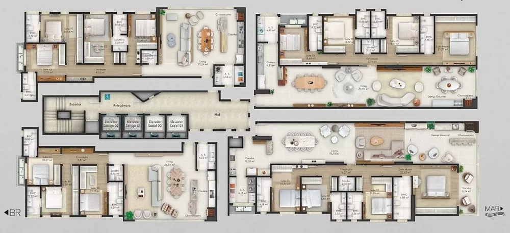 Apartamento, 4 quartos, 212 m² - Foto 7