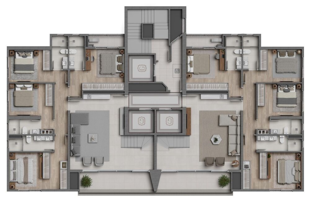 Apartamento, 3 quartos, 152 m² - Foto 8