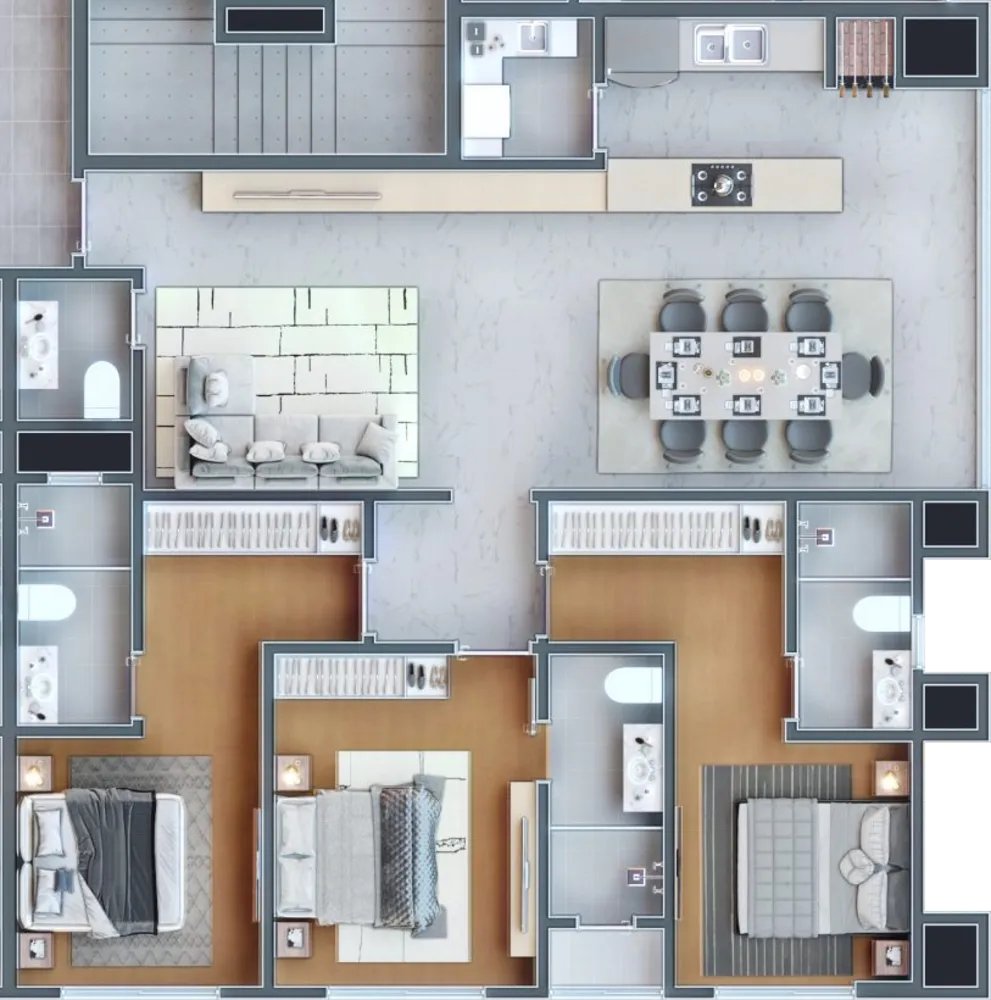 Apartamento, 3 quartos, 131 m² - Foto 16