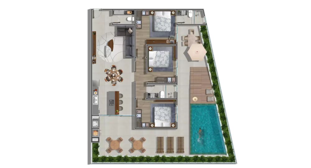 Apartamento, 2 quartos, 69 m² - Foto 1