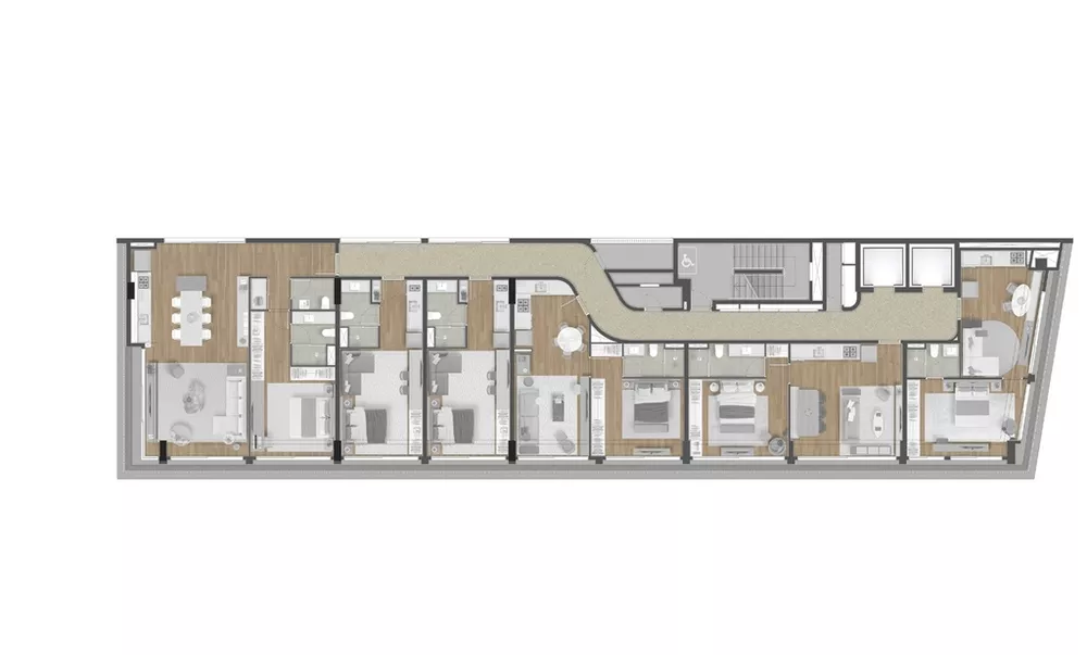Apartamento, 1 quarto, 34 m² - Foto 1