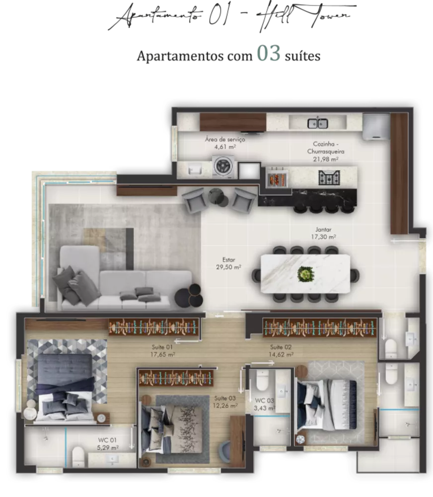 Cobertura, 3 quartos, 320 m² - Foto 10
