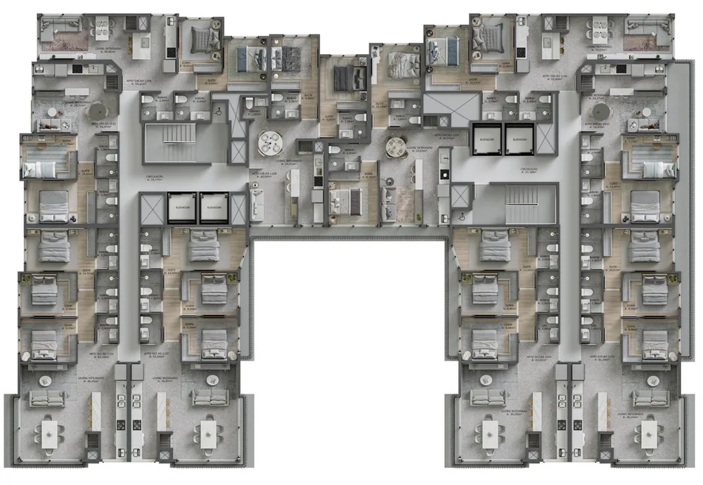 Apartamento, 2 quartos, 77 m² - Foto 11