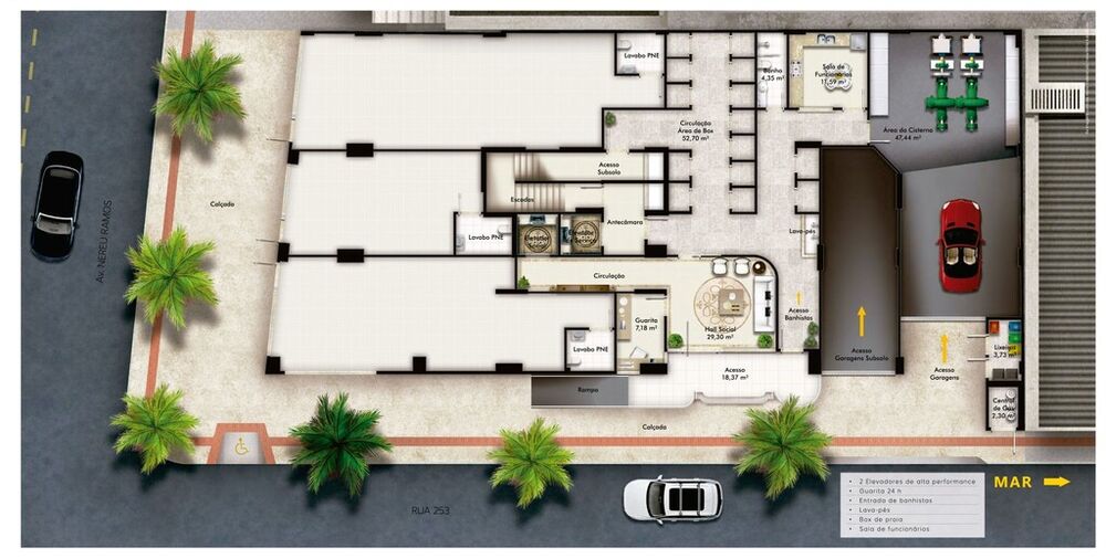 Cobertura, 5 quartos, 293 m² - Foto 2