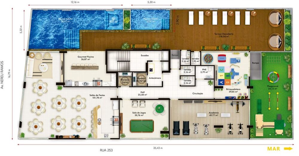 Cobertura, 5 quartos, 293 m² - Foto 4