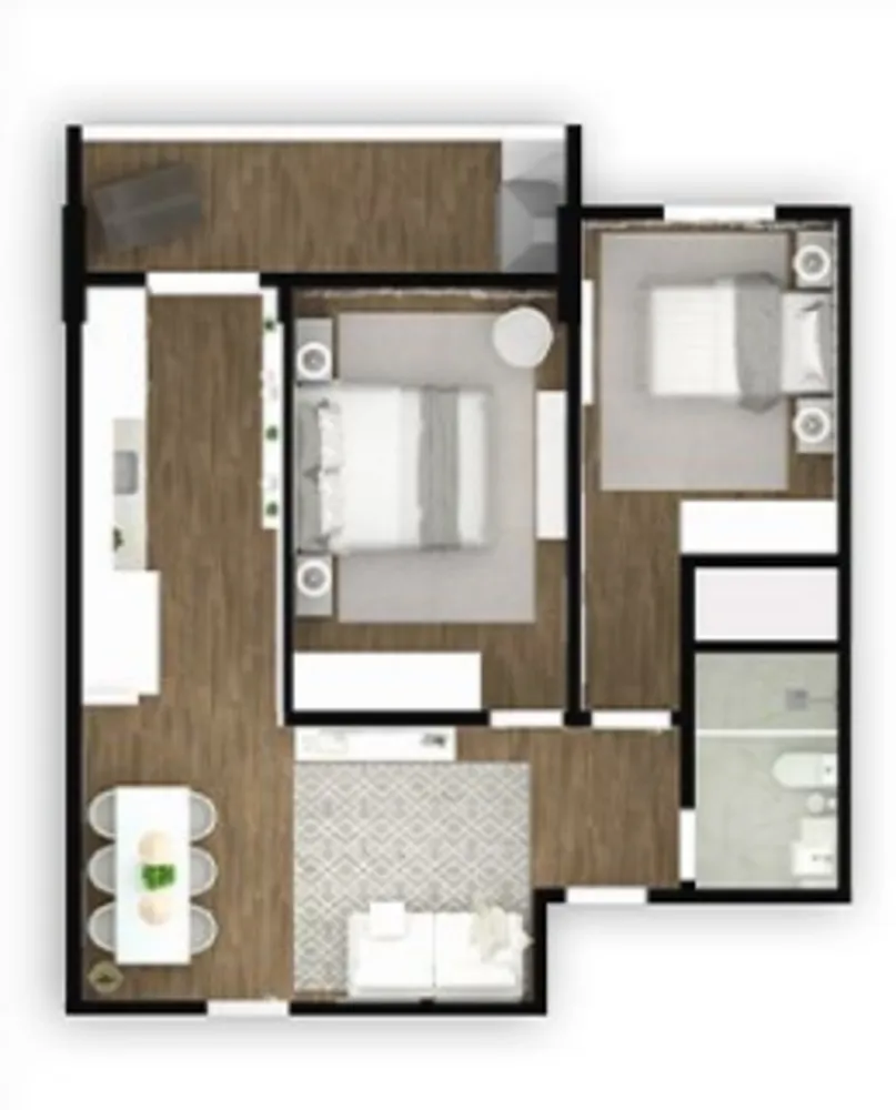 Apartamento, 2 quartos, 66 m² - Foto 7