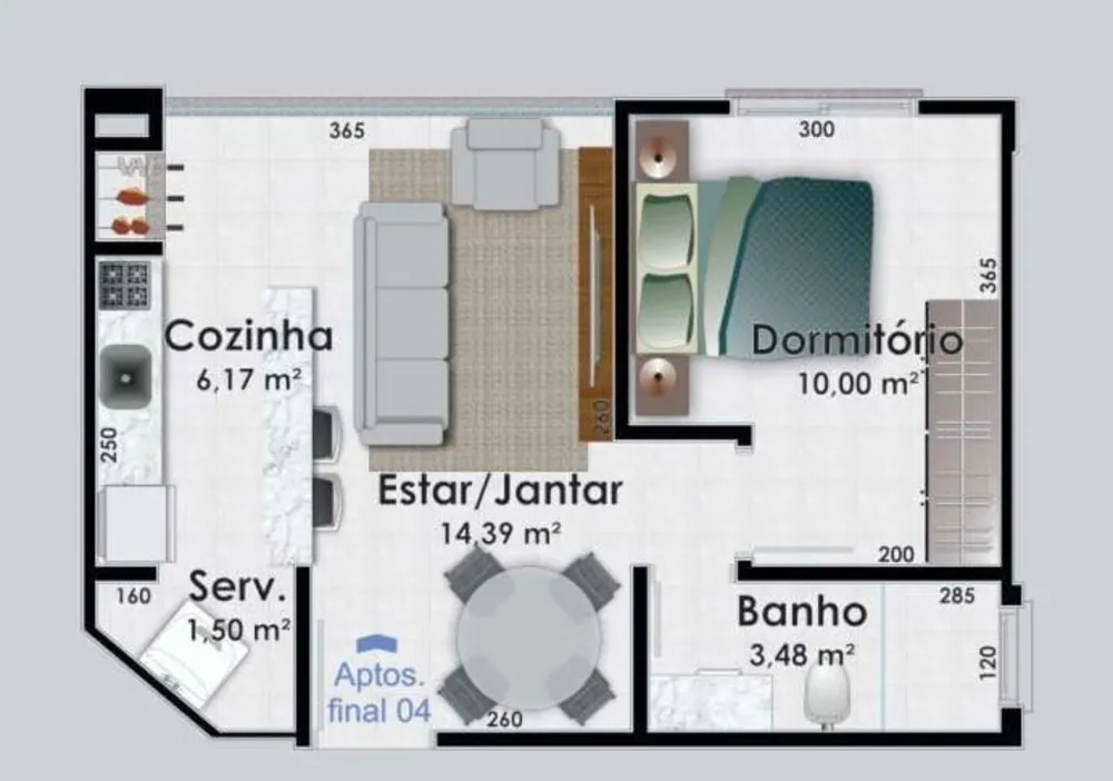 Apartamento, 3 quartos, 171 m² - Foto 12