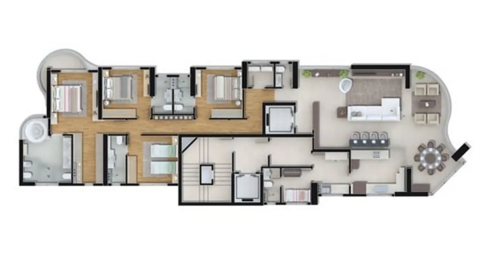 Apartamento, 4 quartos, 238 m² - Foto 12