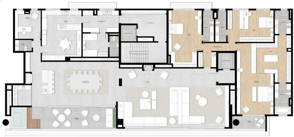 Apartamento, 3 quartos, 286 m² - Foto 4