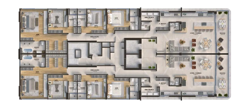 Apartamento, 5 quartos, 380 m² - Foto 11