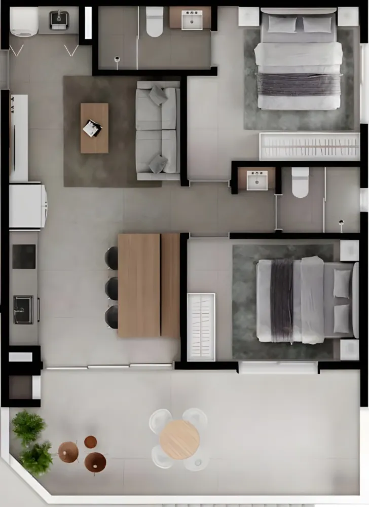 Apartamento, 2 quartos, 119 m² - Foto 10