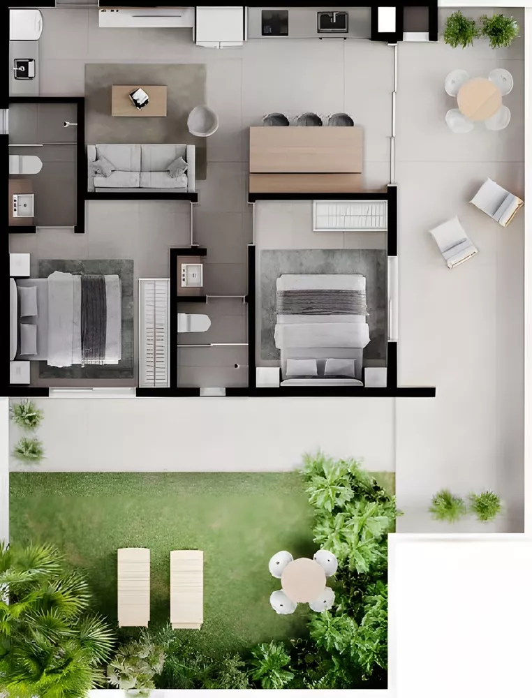 Apartamento, 2 quartos, 119 m² - Foto 4
