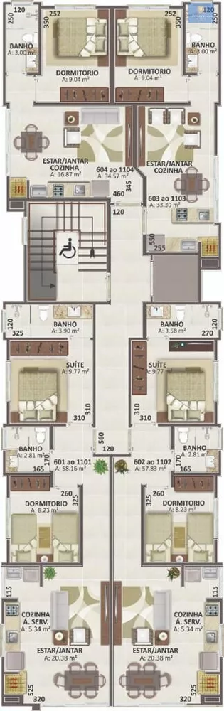 Apartamento, 2 quartos - Foto 4