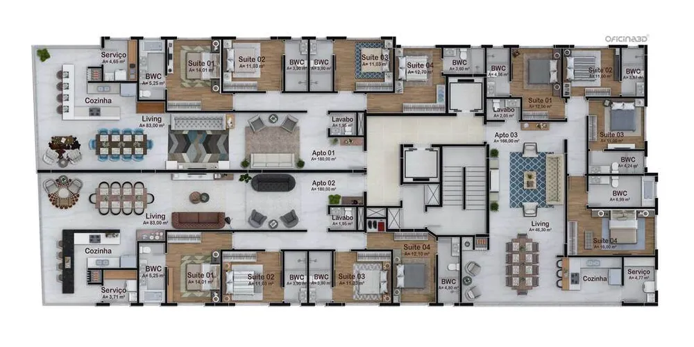 Apartamento, 4 quartos, 180 m² - Foto 20