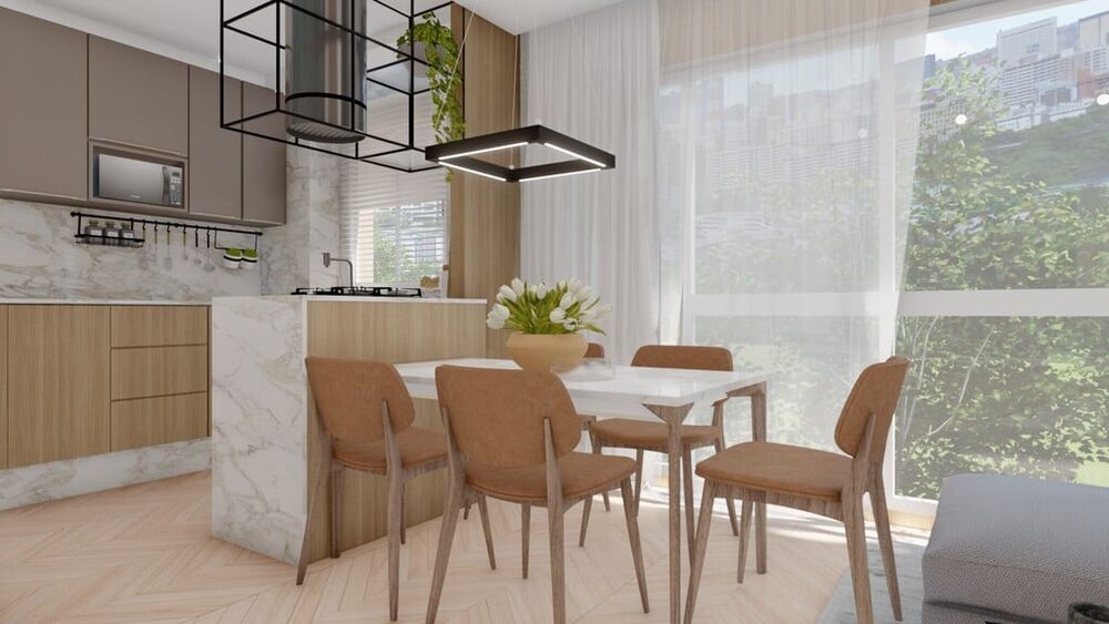 Apartamento à venda com 2 quartos, 59m² - Foto 1