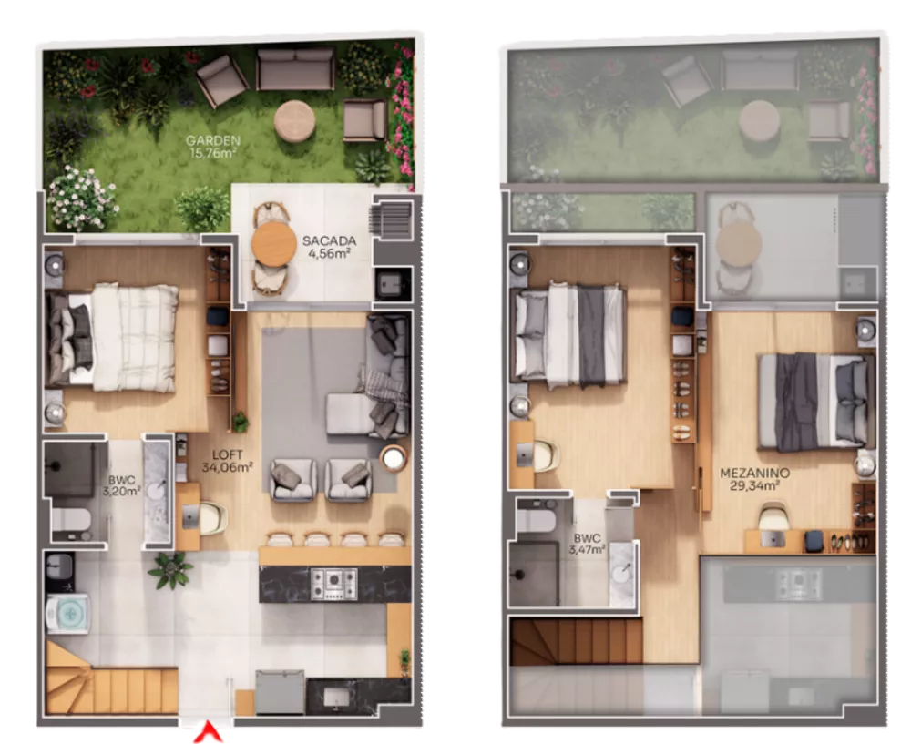 Apartamento, 1 quarto, 53 m² - Foto 4