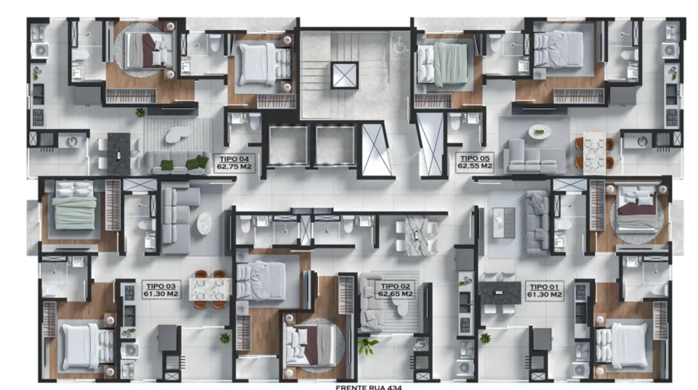 Apartamento, 2 quartos, 62 m² - Foto 11