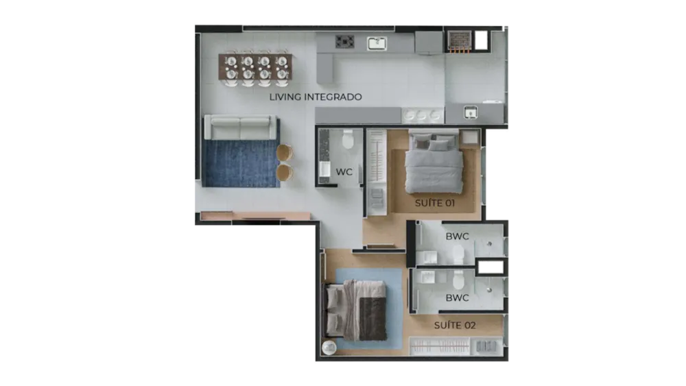 Apartamento, 3 quartos, 117 m² - Foto 9