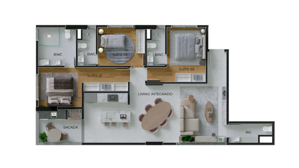 Apartamento, 3 quartos, 117 m² - Foto 10