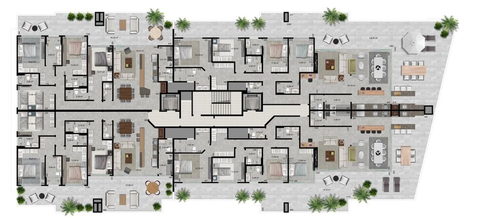 Cobertura, 3 quartos, 195 m² - Foto 1