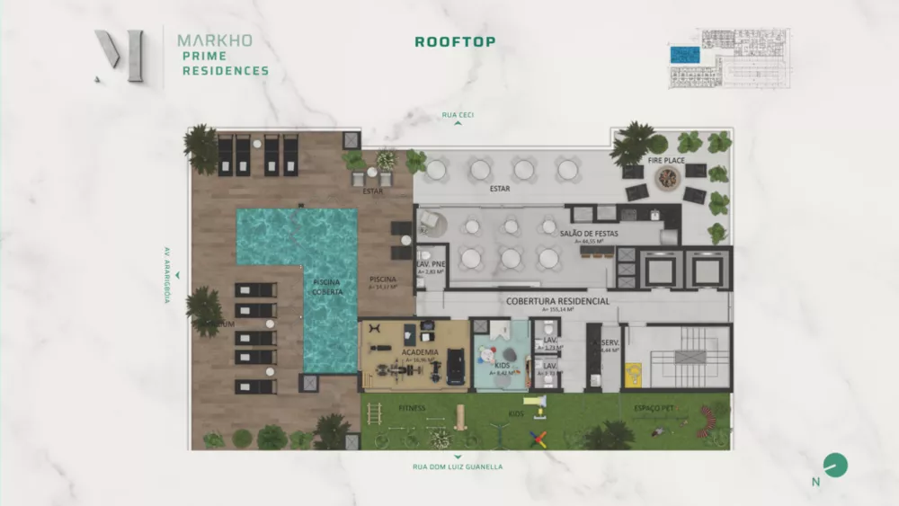 Apartamento, 2 quartos, 72 m² - Foto 2