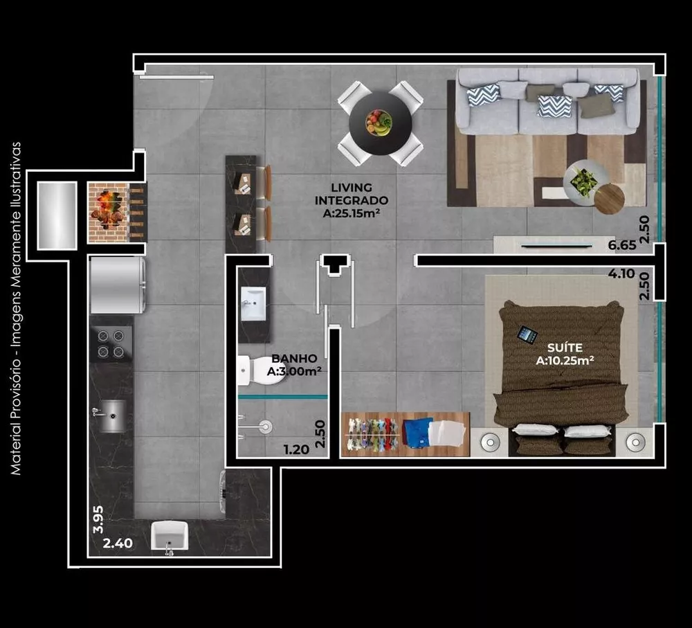 Apartamento, 2 quartos, 60 m² - Foto 5