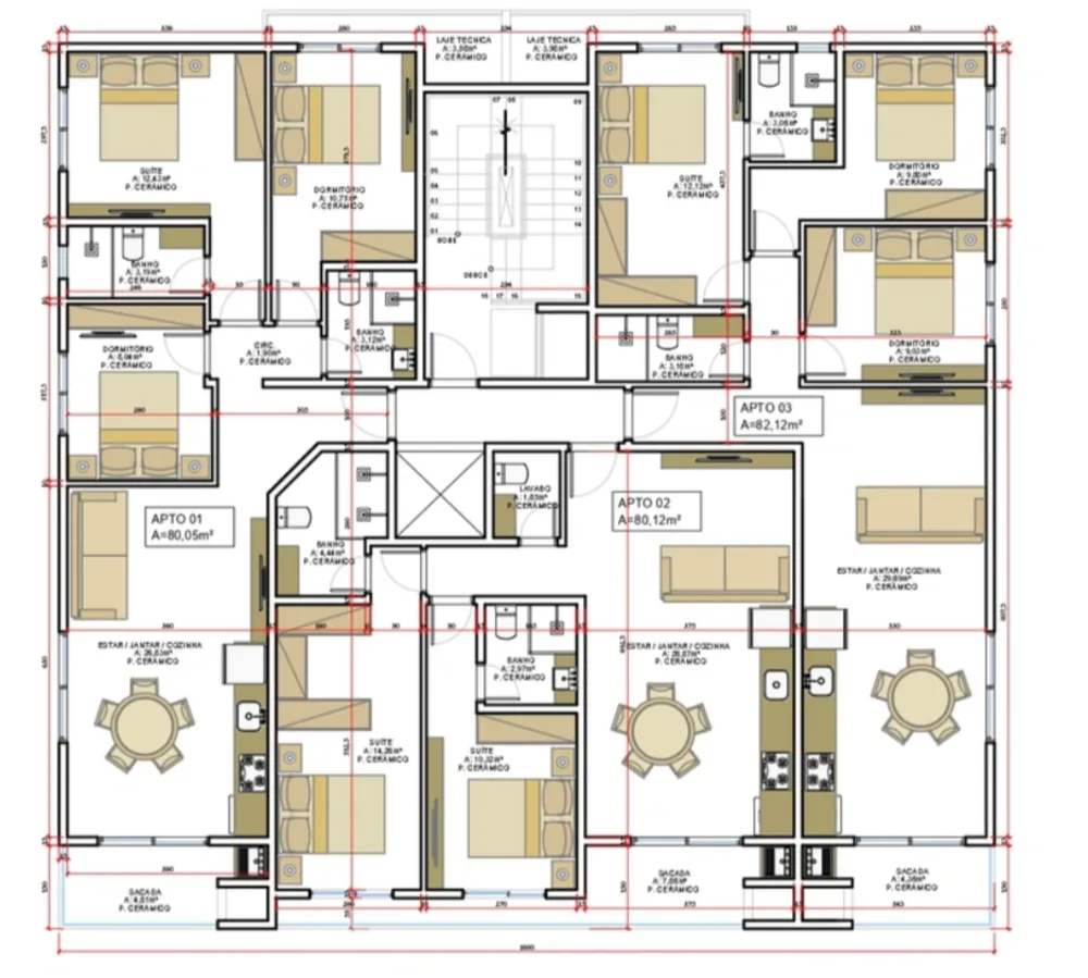 Cobertura, 3 quartos, 122 m² - Foto 5