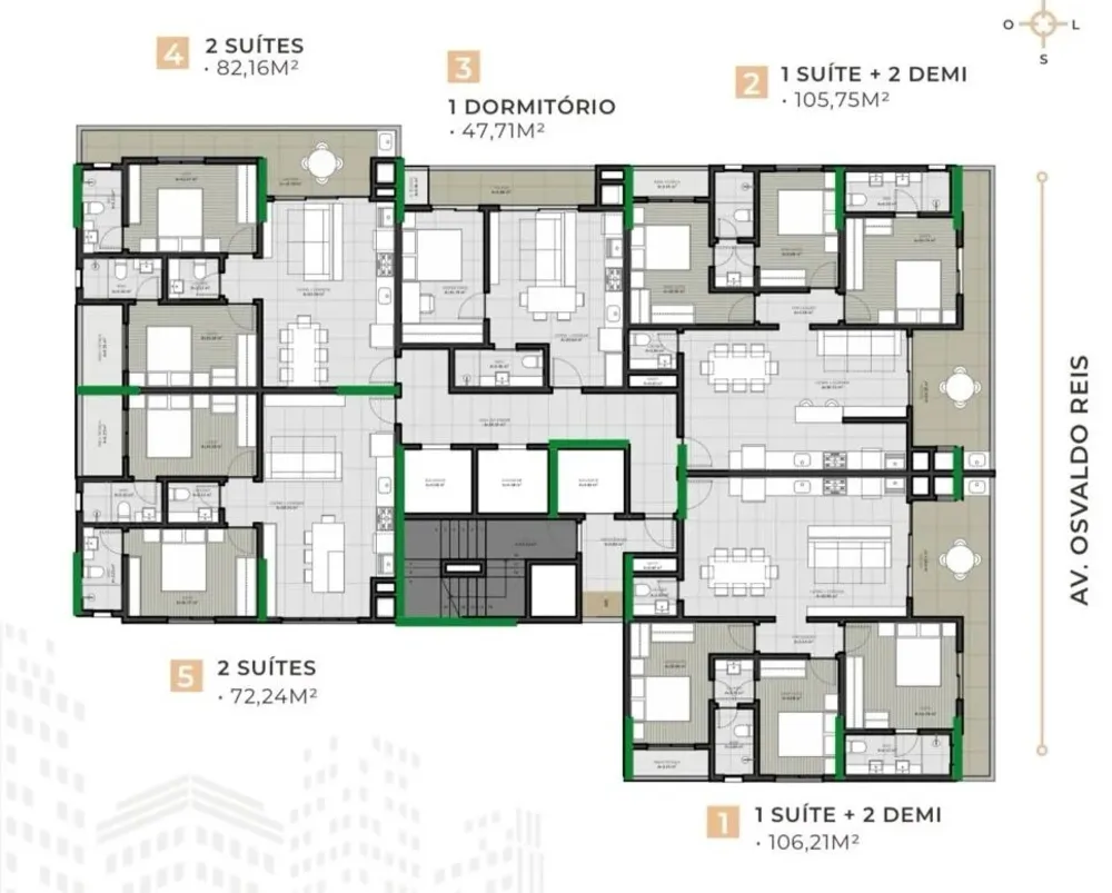 Apartamento, 2 quartos, 72 m² - Foto 12