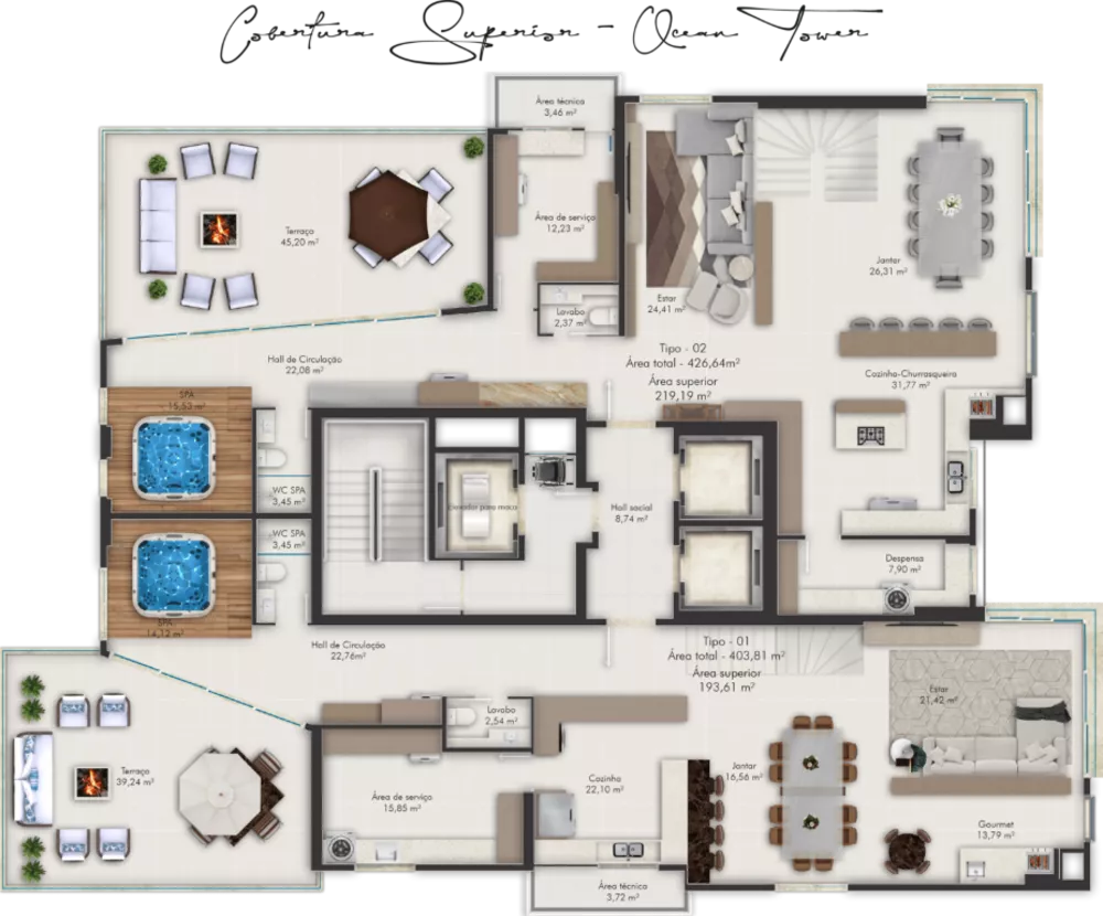 Apartamento, 3 quartos, 212 m² - Foto 27