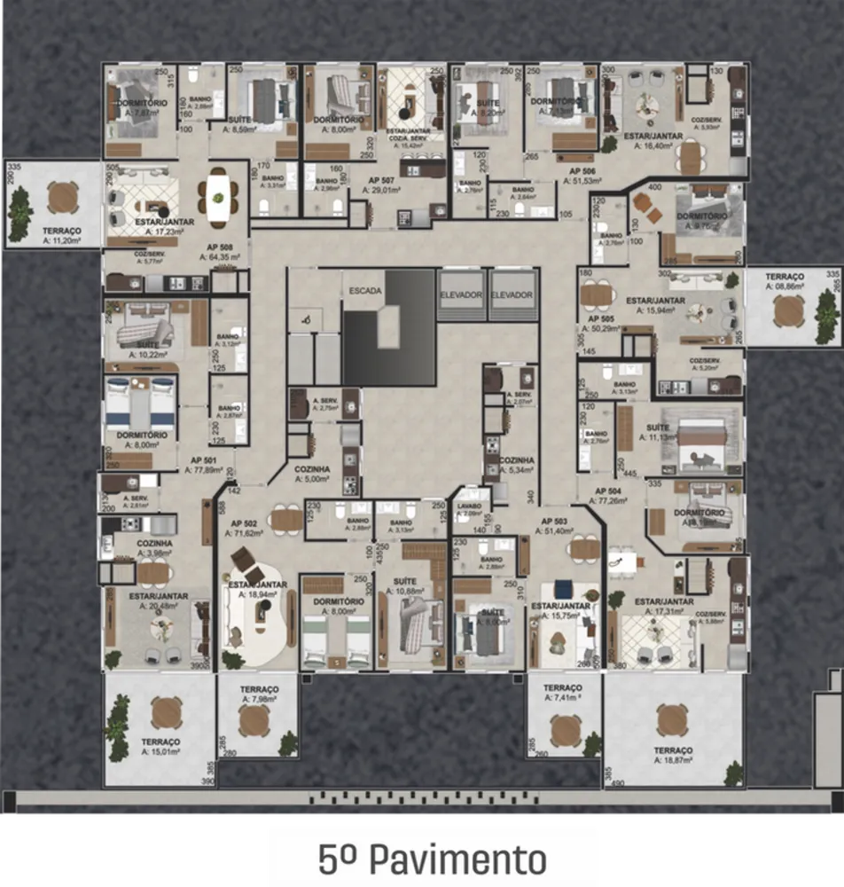 Apartamento, 2 quartos, 96 m² - Foto 12