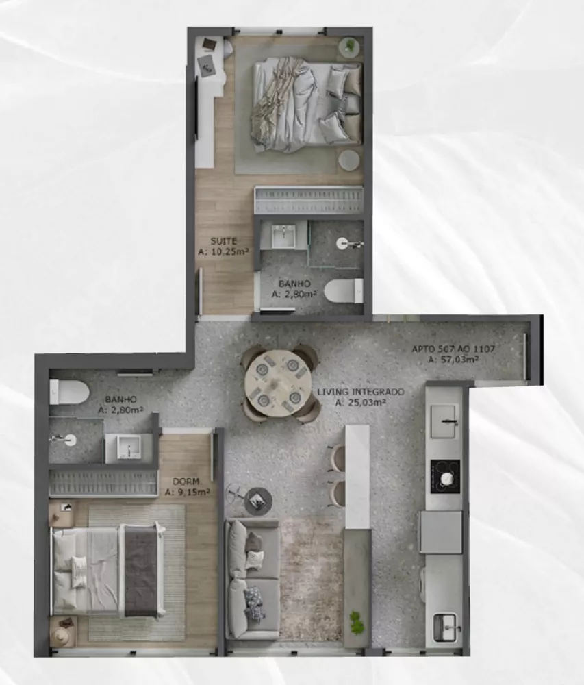 Apartamento, 3 quartos, 126 m² - Foto 5
