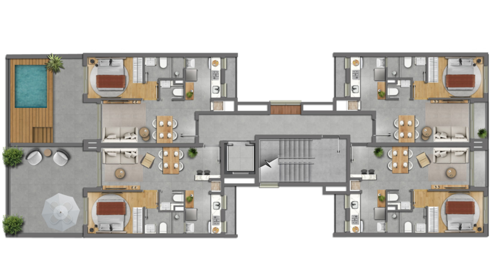 Apartamento, 1 quarto, 45 m² - Foto 9