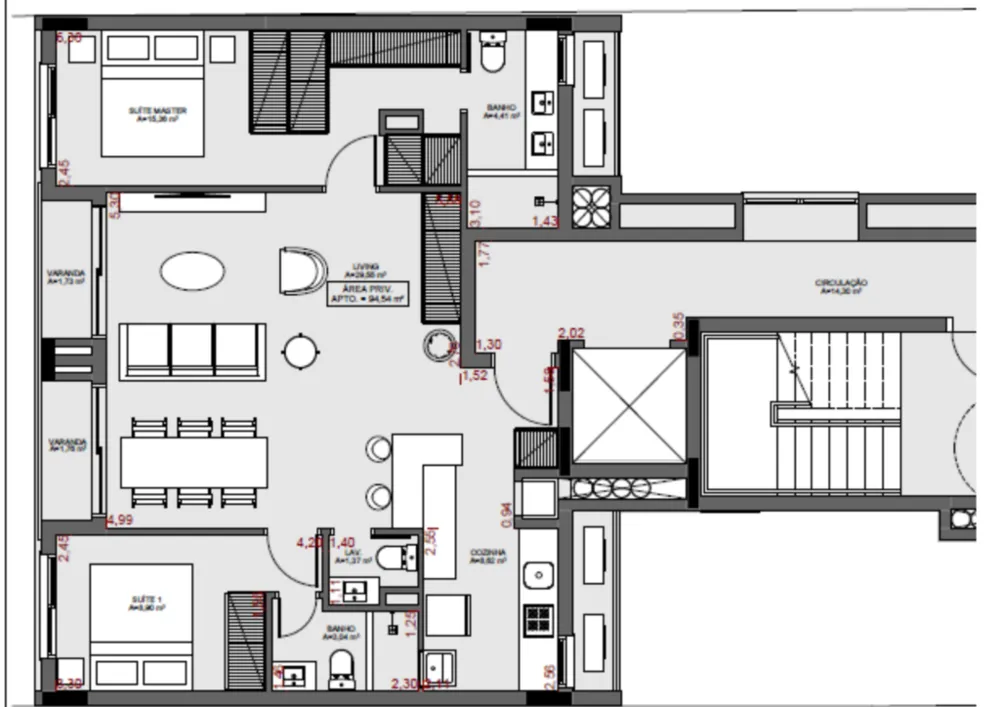 Apartamento, 1 quarto, 45 m² - Foto 18